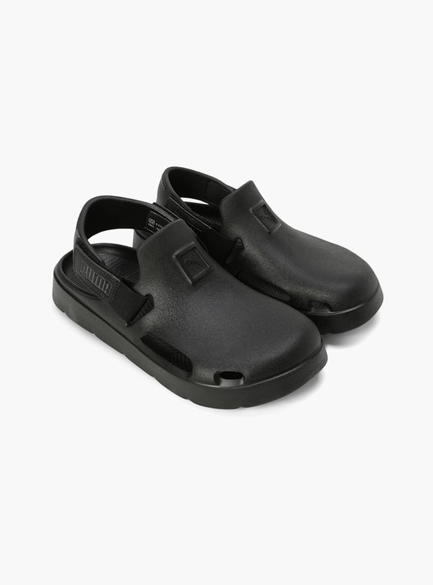 PUMA Boys Shibui Ankle-Strap Clogs
