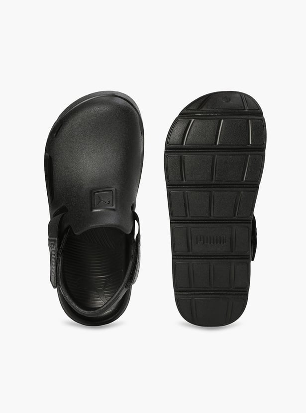 PUMA Boys Shibui Ankle-Strap Clogs