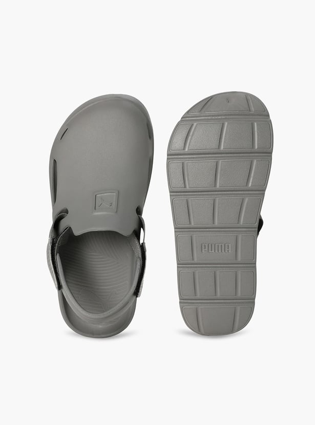 PUMA Boys Shibui Ankle-Strap Clogs