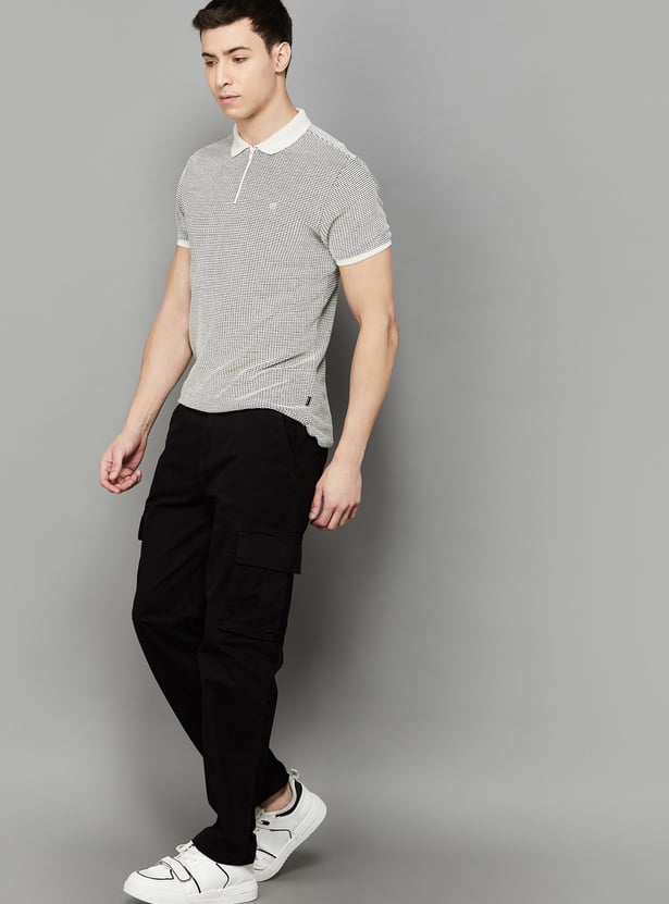 PEPE JEANS Solid Regular Fit Cargos
