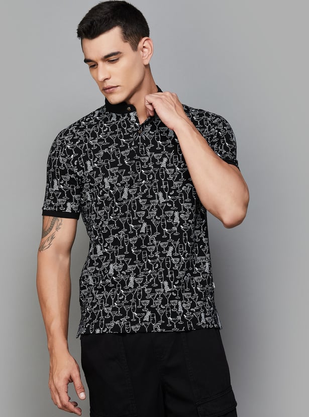 FAHRENHEIT Printed T-shirt