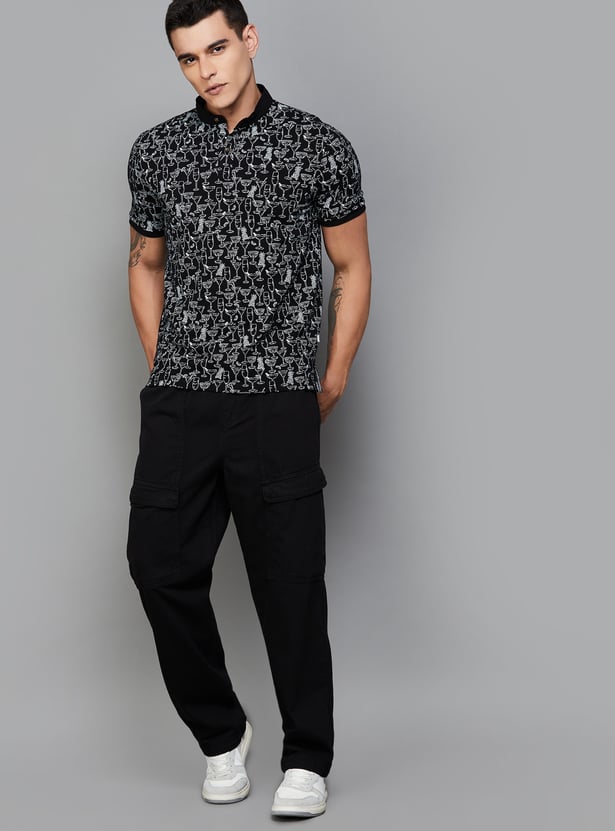 FAHRENHEIT Printed T-shirt