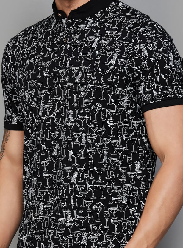 FAHRENHEIT Printed T-shirt