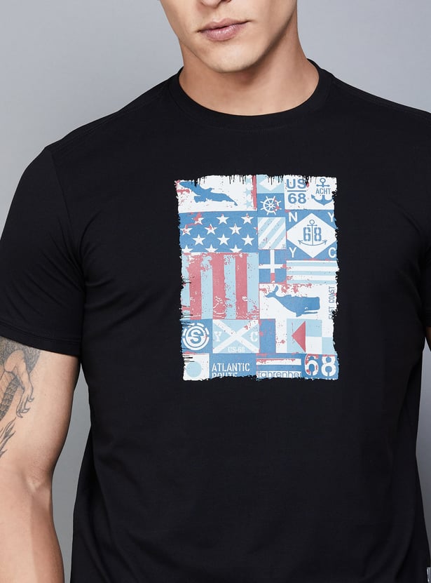 FAHRENHEIT Graphic Printed T-shirt