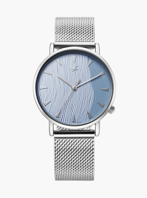 FASTRACK Stunners X Analog Watch with Mesh Strap - 68044SM01