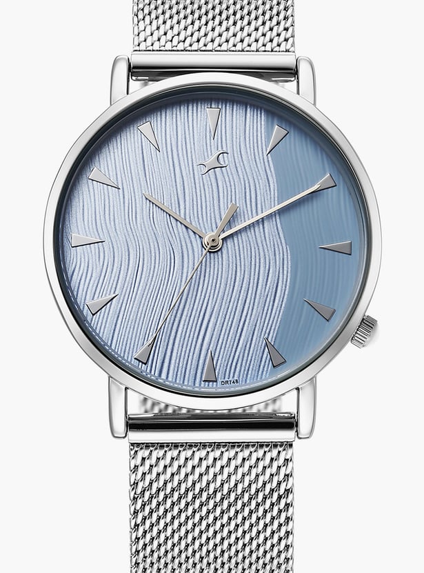 FASTRACK Stunners X Analog Watch with Mesh Strap - 68044SM01