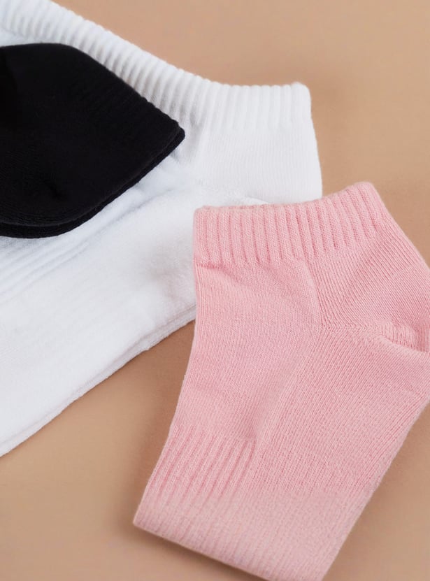 GINGER Assorted Ankle Length Socks - Pack of 3
