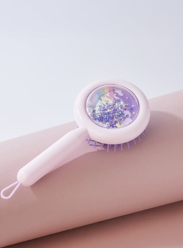 FAME FOREVER Unicorn Flat Hair Brush