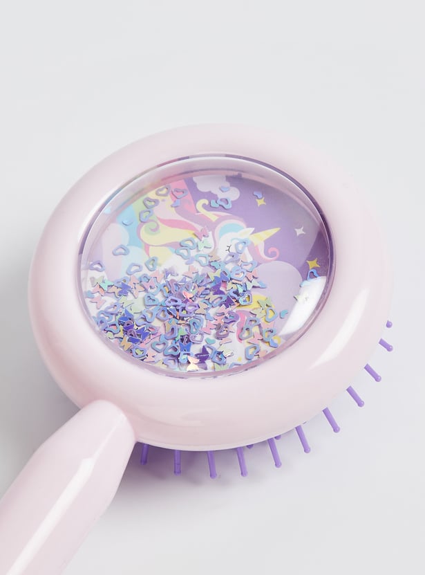 FAME FOREVER Unicorn Flat Hair Brush