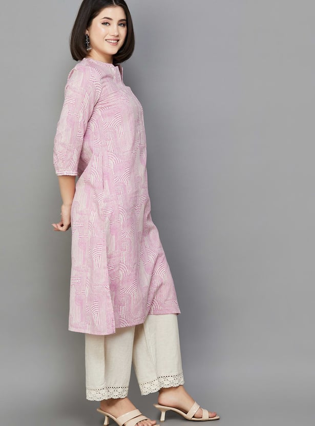 BIBA Printed Straight Kurta