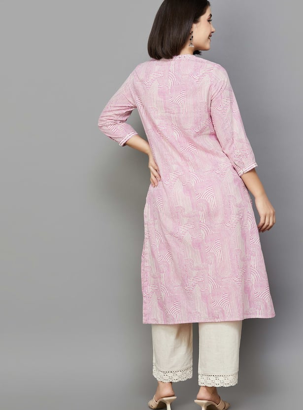 BIBA Printed Straight Kurta