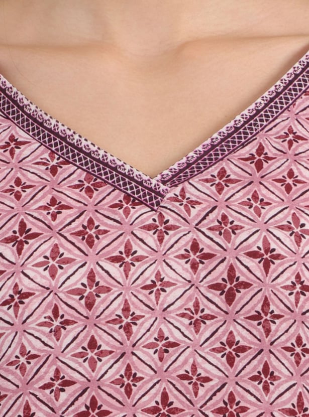 AURELIA Printed Straight Kurti