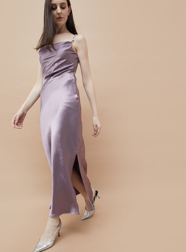 CODE Solid Maxi Dress