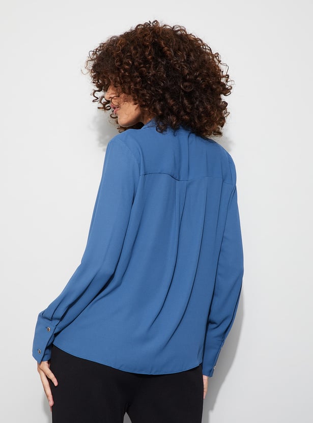 CODE Solid Regular Fit Shirt