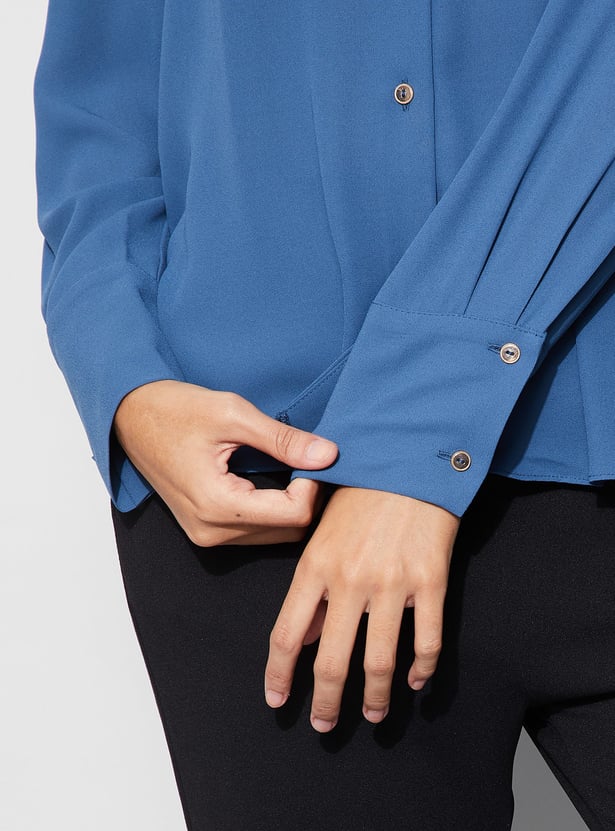 CODE Solid Regular Fit Shirt
