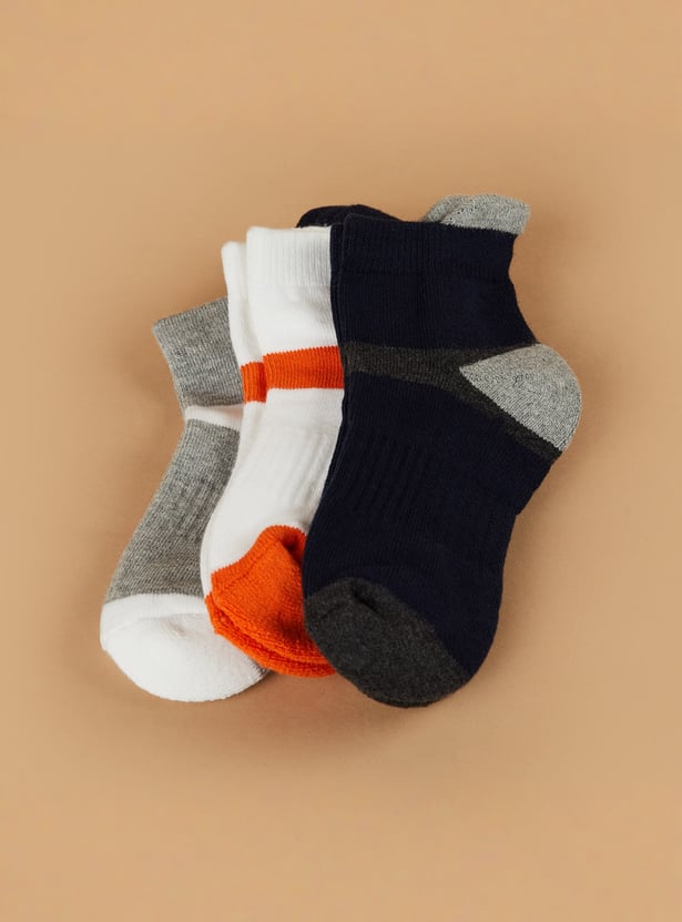 FAME FOREVER Colourblock Socks - Pack of 3