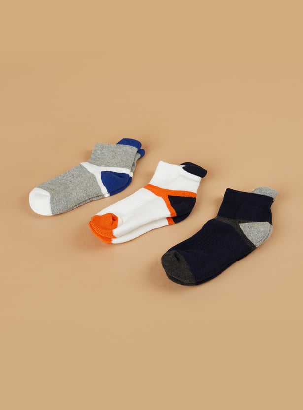 FAME FOREVER Colourblock Socks - Pack of 3