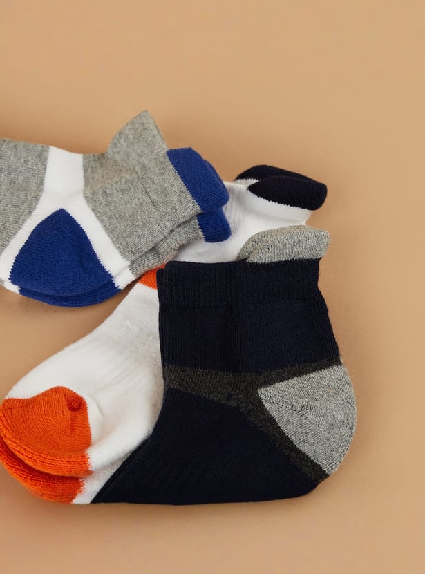 FAME FOREVER Colourblock Socks - Pack of 3