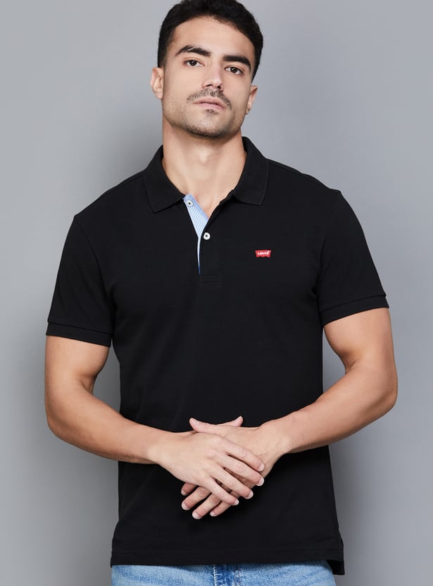 LEVI'S Solid Polo T-shirt