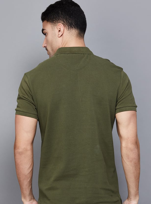 LEVI'S Solid Polo T-shirt