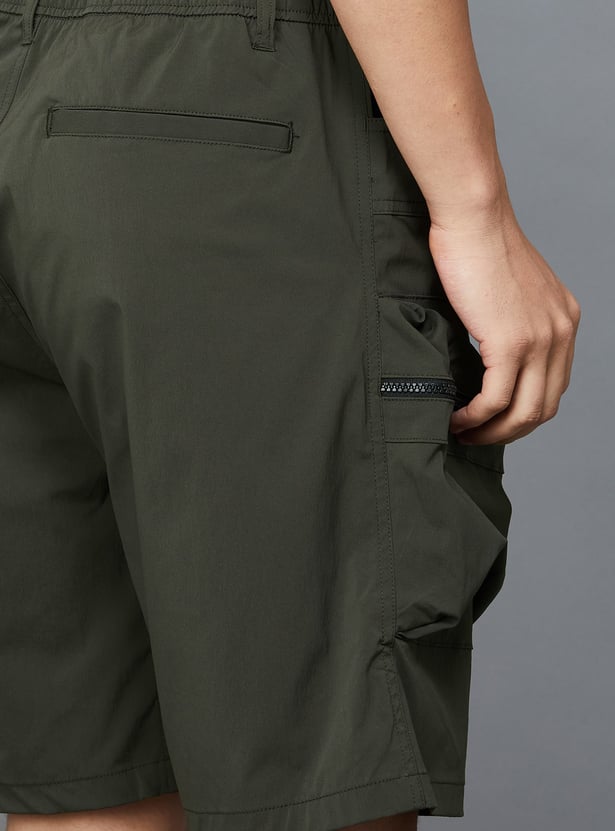 US POLO ASSN Solid Cargo Shorts