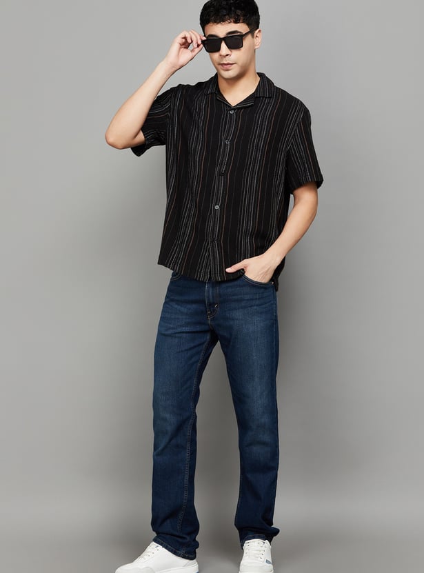 LEVI'S 513 Washed Slim Straight Jeans