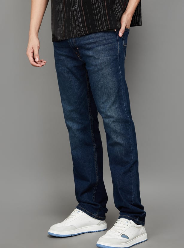 LEVI'S 513 Washed Slim Straight Jeans
