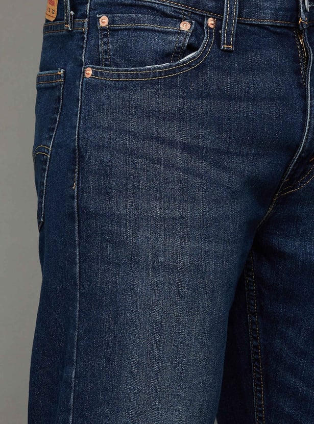 LEVI'S 513 Washed Slim Straight Jeans