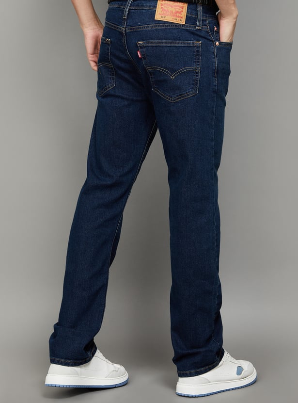 LEVI'S 513 Washed Slim Straight Jeans