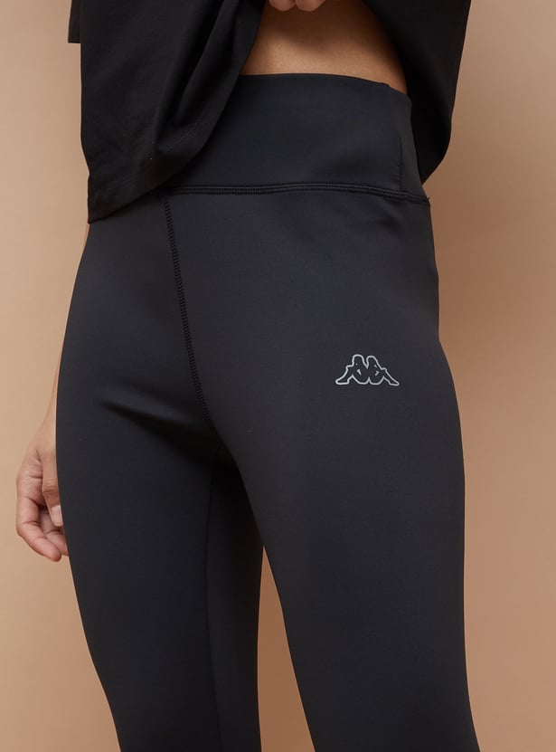 KAPPA Solid Ankle-Length Tights