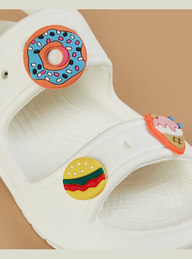 FAME FOREVER Girls Jibbitz Sandal Clogs