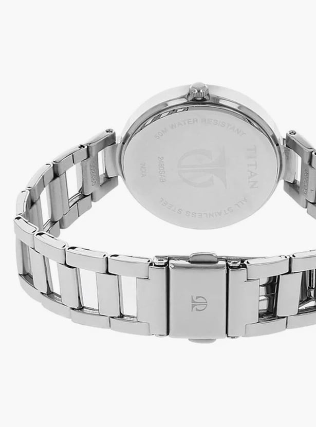TITAN Purple Analog Watch - NT2480SM02