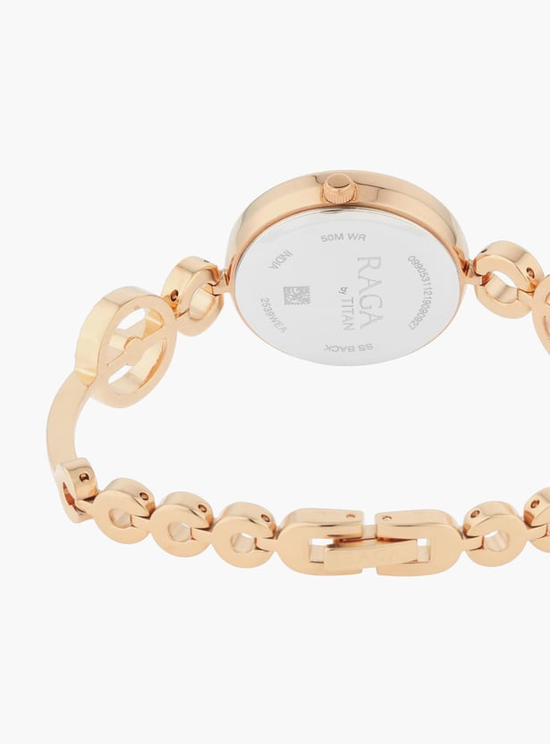 TITAN Raga Embellished Analog Watch - NT2539WM03