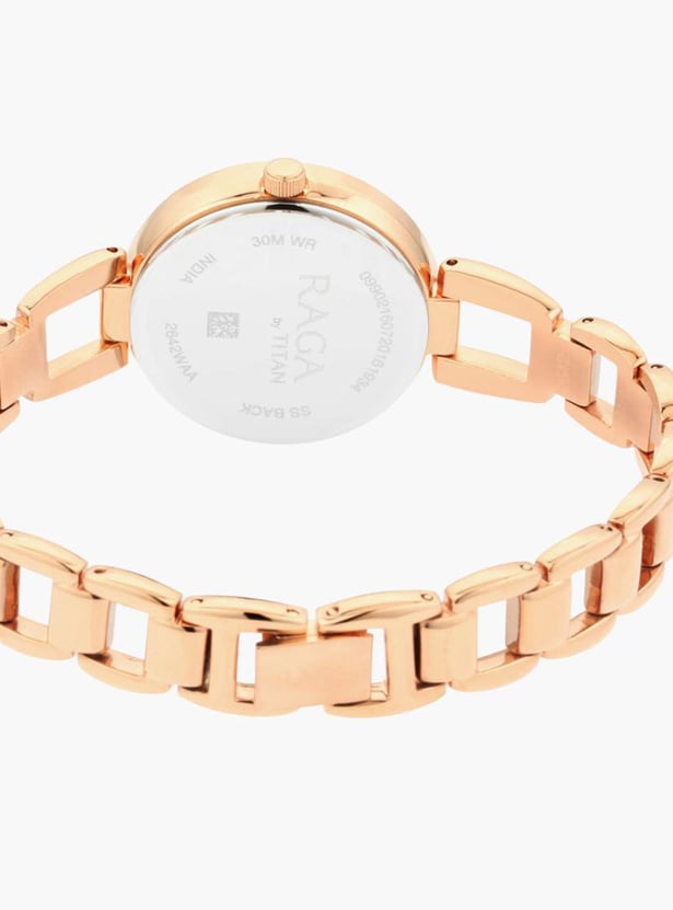 TITAN Raga Viva Analog Bracelet Strap Watch - NT2642WM01