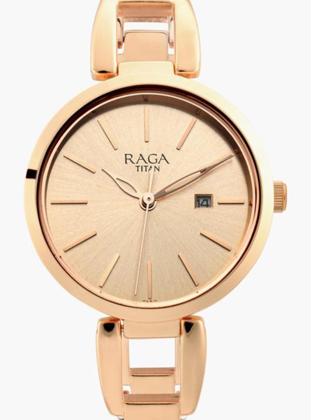 TITAN Raga Viva Analog Bracelet Strap Watch - NT2642WM01