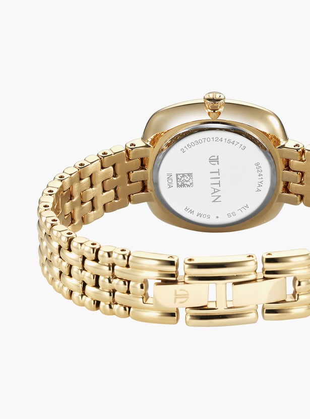 TITAN Aura Embellished Analog Watch - NT95241YM01