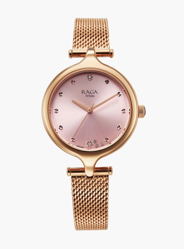 TITAN Raga Showstopper Embellished Analog Watch - NT95268WM01
