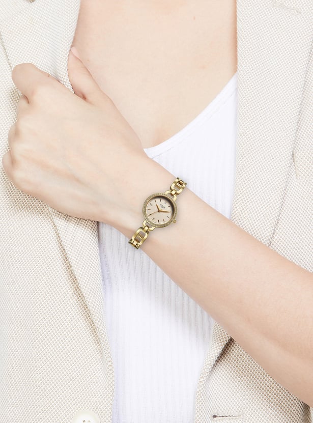 TITAN Raga Showstopper Embellished Analog Watch - NT95305YM01