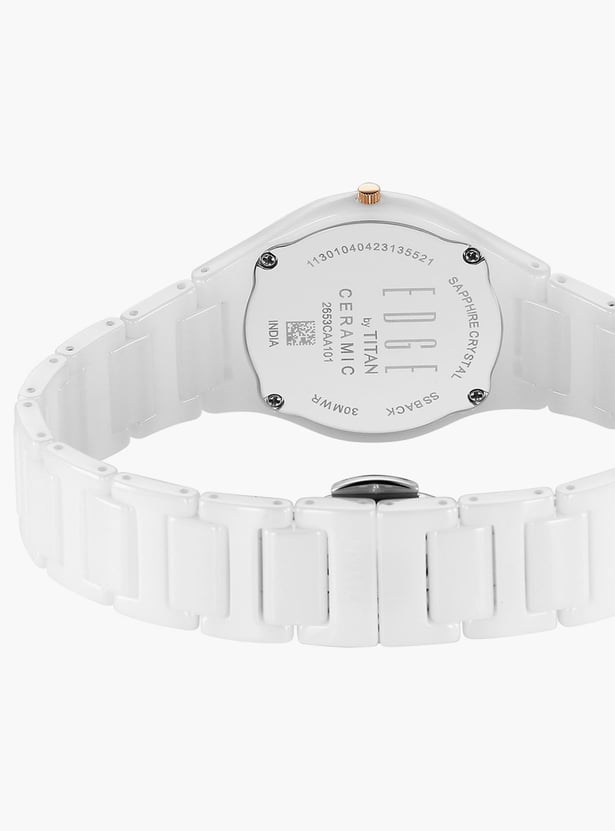 TITAN Edge Ceramic Analog Watch - NT2653KC03