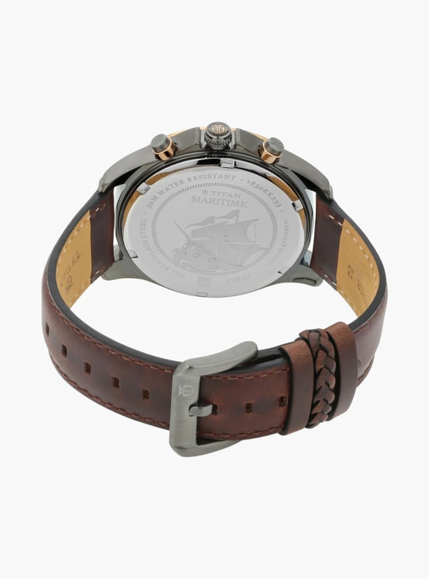 TITAN Maritime Chronograph Watch - NT1830KL02
