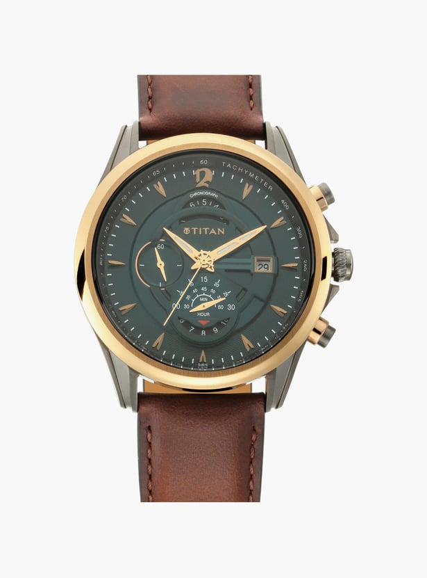 TITAN Maritime Chronograph Watch - NT1830KL02