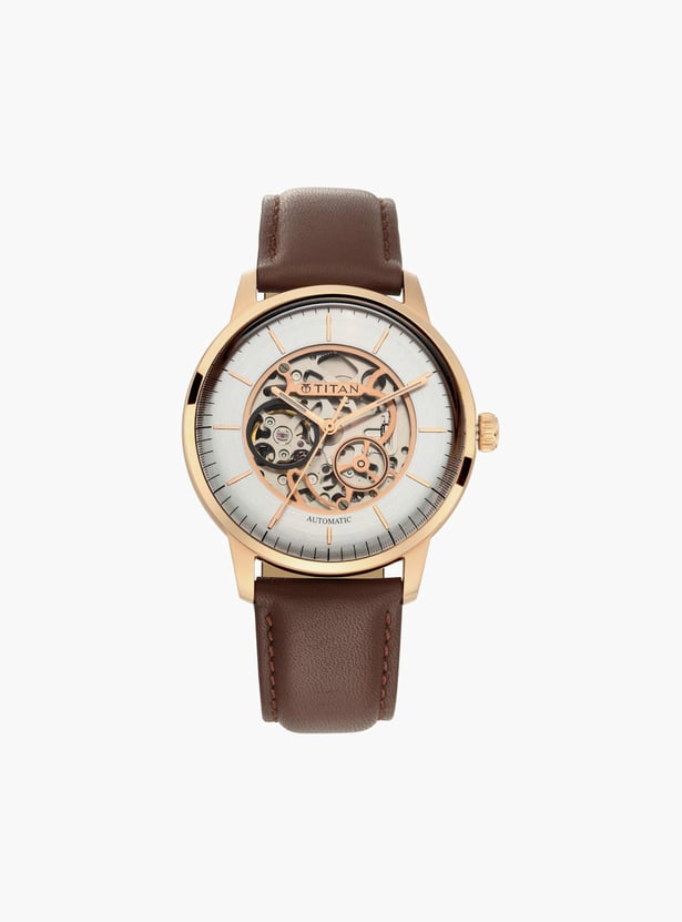 TITAN Automatics Skeleton Watch - NT90110WL03