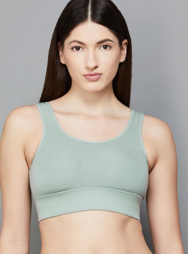 JOCKEY Solid Non Padded Non-Wired Sports Bra