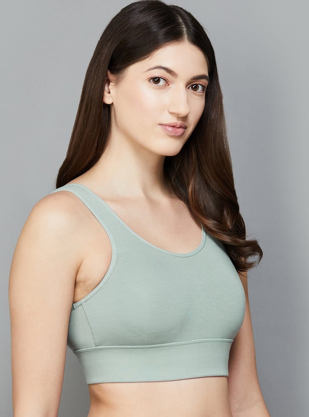 JOCKEY Solid Non Padded Non-Wired Sports Bra