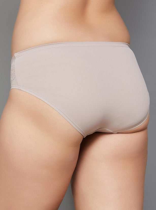 JOCKEY Solid High Coverage Hipster Panties