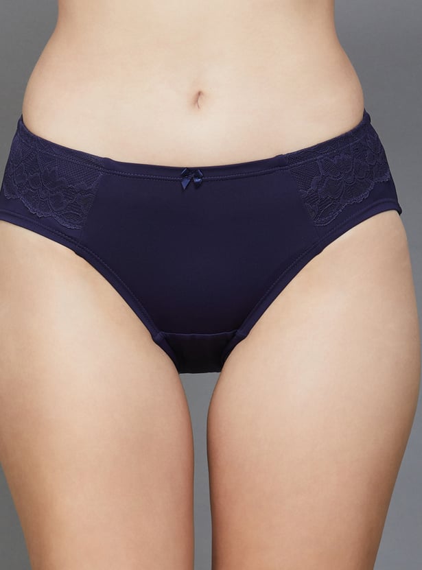 JOCKEY Solid High Coverage Hipster Panties