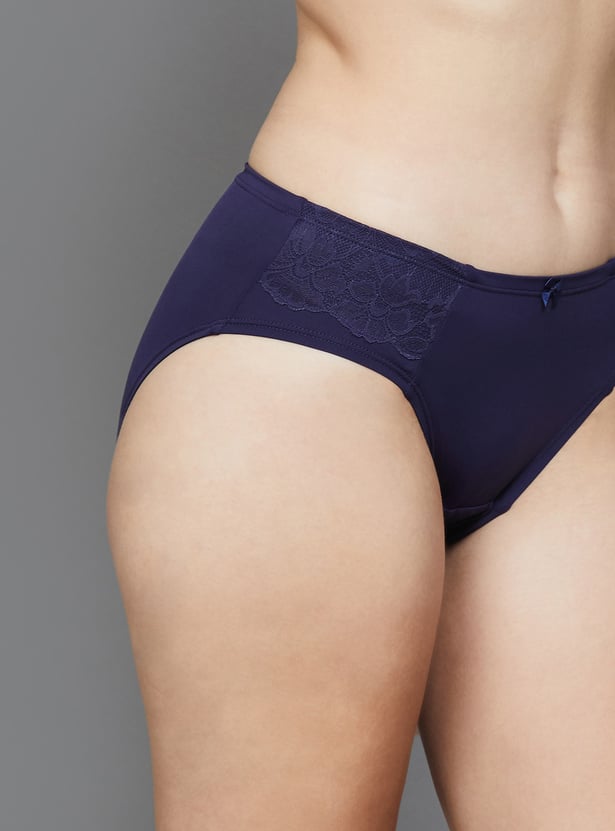 JOCKEY Solid High Coverage Hipster Panties