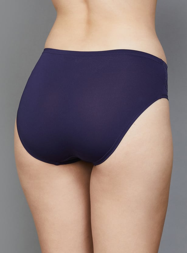 JOCKEY Solid High Coverage Hipster Panties