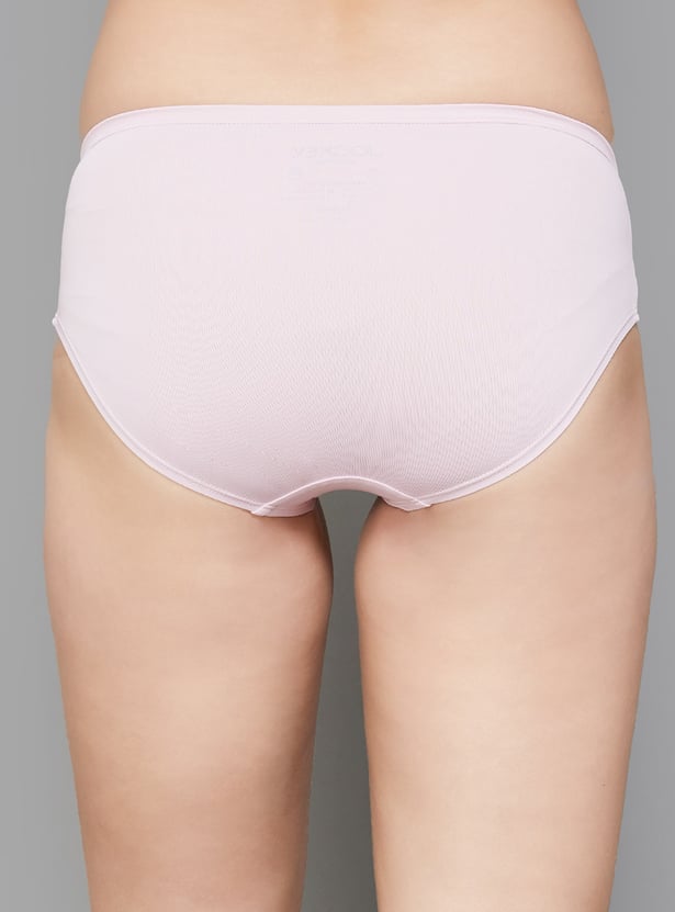 JOCKEY Solid High Coverage Hipster Panties