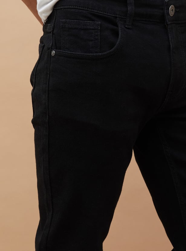 FORCA Solid Slim Tapered Jeans
